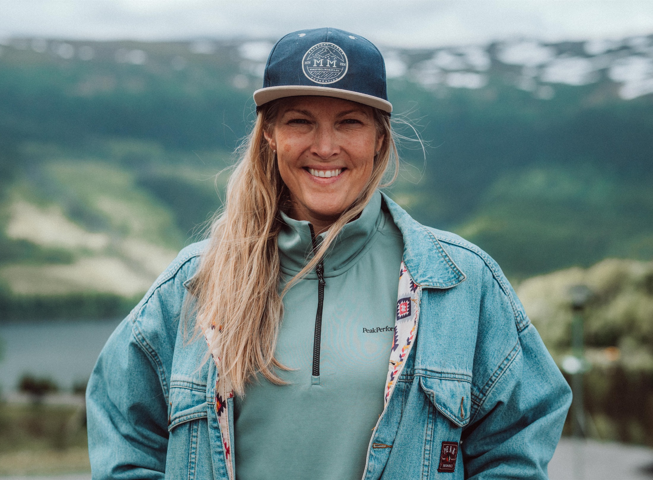 Jonna Hansson in the mountains of Jämtland