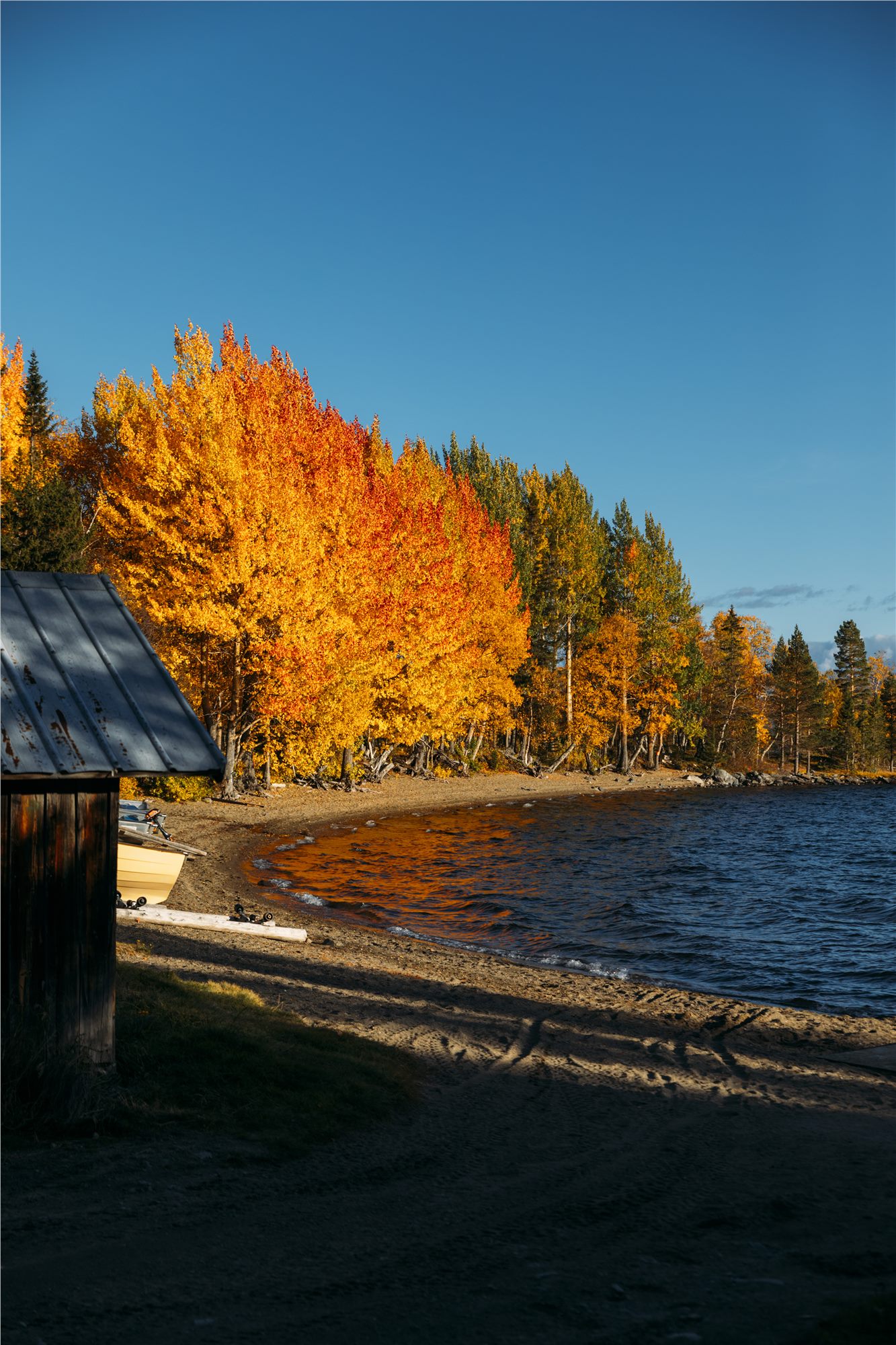 Gravel route in Ottsjö